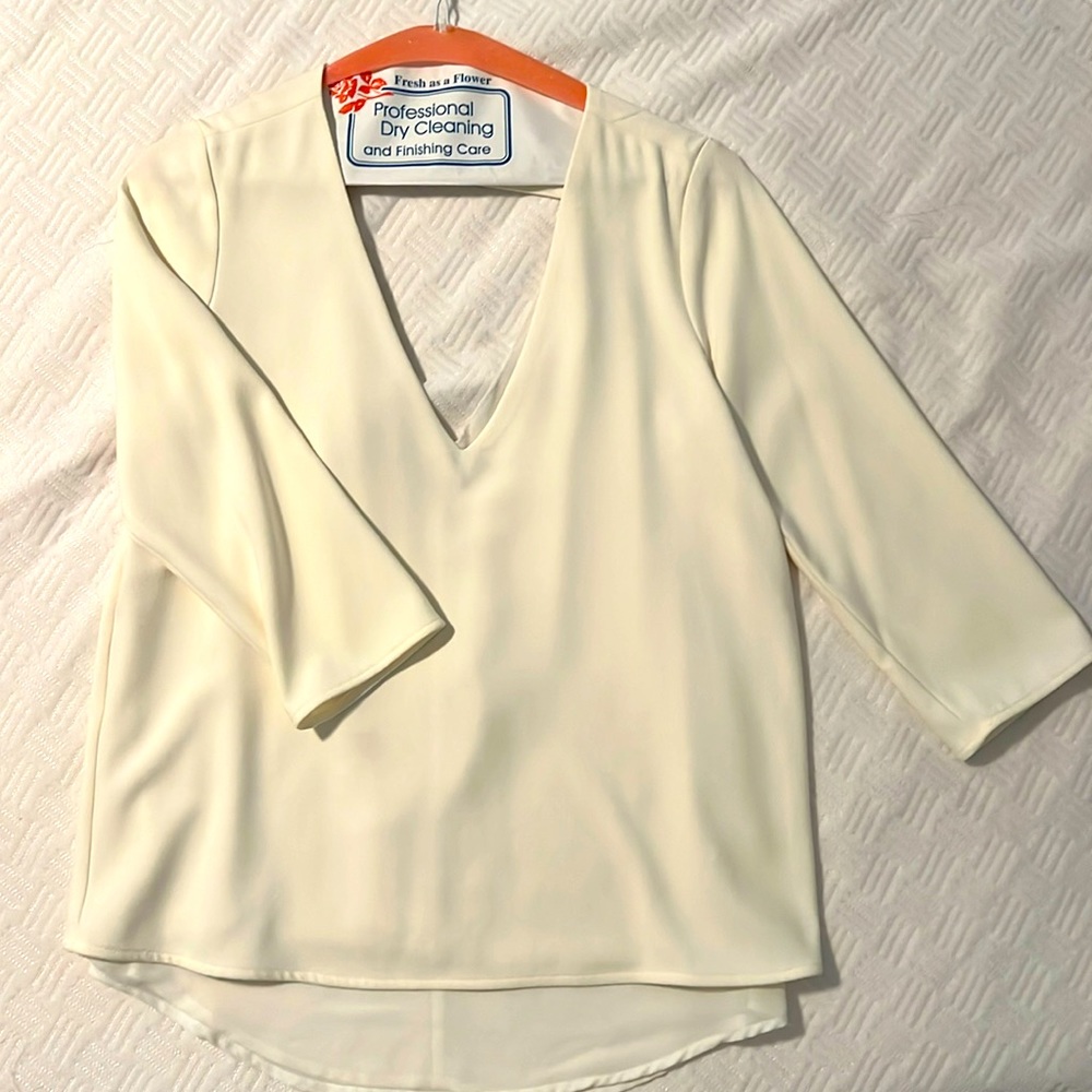 Ivory Copper & Ella blouse xs